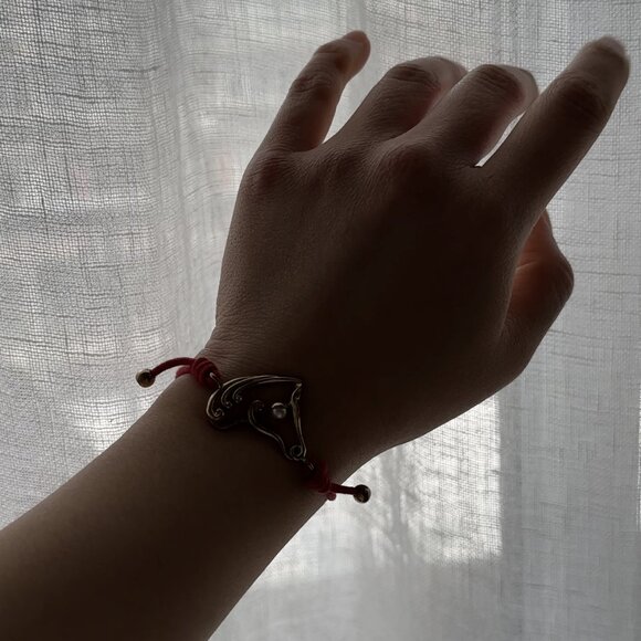 RARE Dior Lucky Fire Horse Year of the Horse Red Knot Bracelet Diorelita Zodiac - Picture 5 of 5